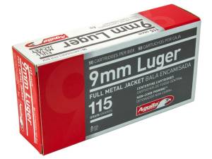 Aguila Ammunition 9mm Luger 115 Grain Full Metal Jacket 1000 round