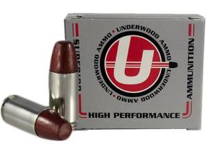 Underwood Ammunition 9mm Luger +P 147 Grain Hard Cast Flat Nose 500 round