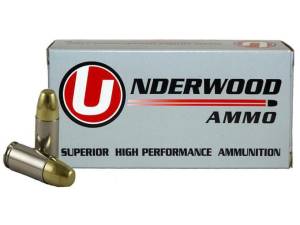 Underwood Ammunition 9mm Luger +P+ 147 Grain Full Metal Jacket 500 round