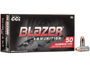 Blazer Clean-Fire Ammunition 9mm Luger 147 Grain Total Metal Jacket 1000 round