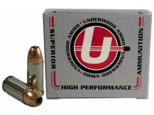 Underwood Ammunition 9mm Luger 124 Grain Jacketed Hollow Point 500 round
