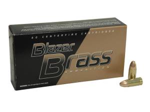 Blazer Brass Ammunition 9mm Luger 124 Grain Full Metal Jacket 1000 round