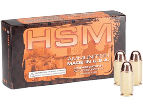 HSM Remanufactured Ammunition 9mm Luger 115 Grain Full Metal Jacket 1000 round