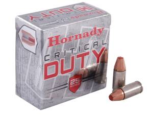 Hornady Critical Duty Ammunition 9mm Luger +P 135 Grain FlexLock 500 round