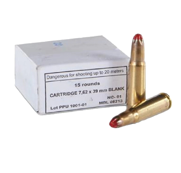 Prvi Partizan 7.62x39mm BLANK Ammunition