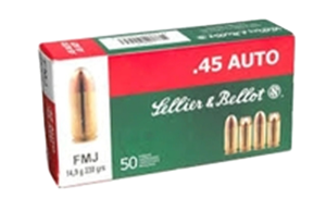 Sellier & Bellot 45 ACP Ammunition
