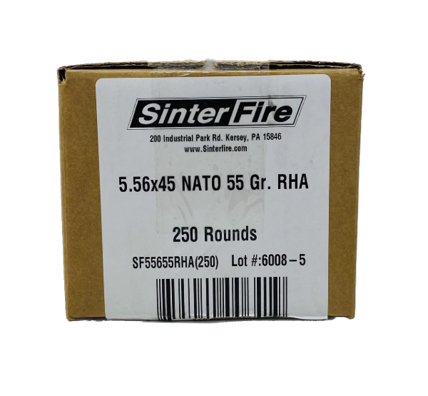 SinterFire 5.56x45mm NATO Ammunition