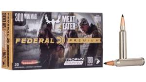 Federal Premium VITAL-SHOK .300 Winchester Magnum 180 grain Trophy Copper Centerfire Rifle Ammunition 500