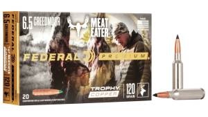 Federal Premium VITAL-SHOK 6.5 Creedmoor 120 grain Trophy Copper Centerfire Rifle Ammunition 500 ROUNDS
