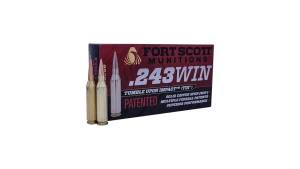 Fort Scott Munitions 243 WINCHESTER 70 Grain Centerfire Rifle Ammunition 243-070-SCV Caliber: .243 Winchester, Number of Rounds: 500