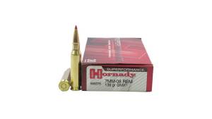 Hornady Superformance 7mm-08 Remington 139 Grain Gilding Metal eXpanding Centerfire Rifle Ammunition 80576 Caliber: 7mm-08 Remington, Number of Rounds: 500