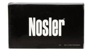 Nosler .308 Winchester 168 grain E-Tip Lead-Free Brass Centerfire Rifle Ammunition 500