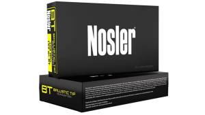 Nosler .308 Winchester 165 grain Ballistic Tip Brass Centerfire Rifle Ammunition 500 RDS