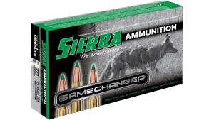 Sierra GameChanger .223 Remington 64 Grain, Sierra Tipped GameKing Brass Cased Centerfire Rifle Ammunition 500 RDS