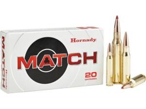 Hornady Match 6.5 Creedmoor Ammo 140 Grain Hornady ELD Match Polymer Tip Box of 500