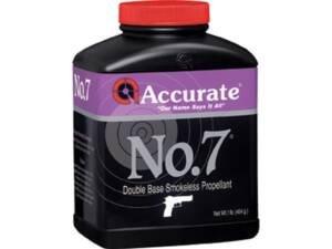 Accurate No. 7 Smokeless Gun Powder Of 8 Pound
