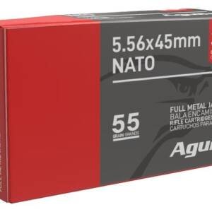 Aguila 5.56x45mm NATO Ammo 55 Grain Full Metal Jacket Battle Pack Box of 1000