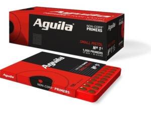 Aguila Small Pistol Primers #1-1/2 Of 5000 Piece