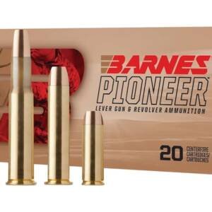 Barnes Pioneer 30-30 Winchester Ammo 190 Grain Barnes Original Jacketed Flat Nose Box of 500