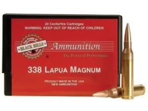 Black Hills 338 Lapua Magnum Ammo 250 Grain Open Tip Match box of 200