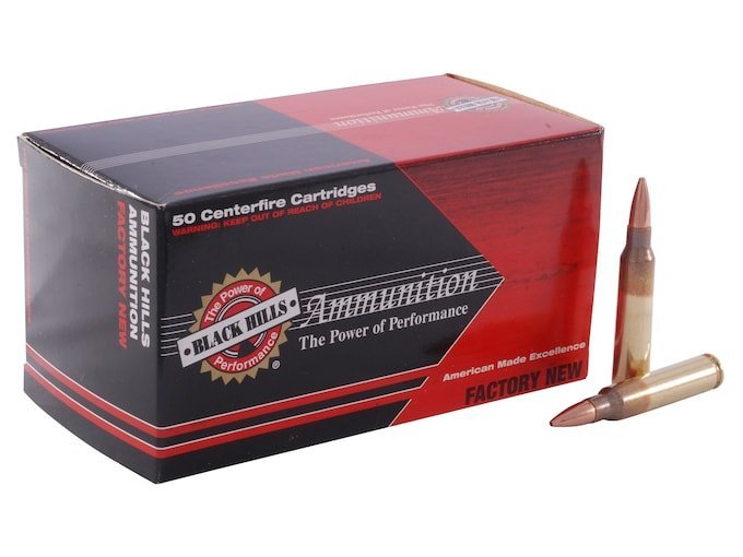 Black Hills 5.56x45mm NATO Ammo 69 Grain Open Tip Match Box of 500