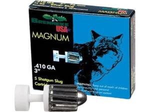 Brenneke Magnum 410 Rifled Slug 3" 1/4oz Box of 500 rounds