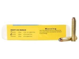 Buffalo Bore 444 Marlin Ammo 300 Grain Jacketed Flat Nose Box of 300