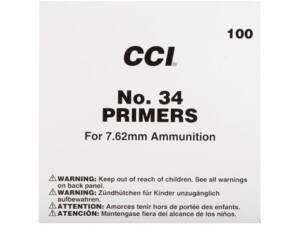 CCI Large Rifle 7.62mm NATO-Spec Military Primers #34 Of 5000 Piece