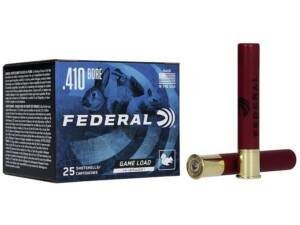 Federal Game Load Upland Hi-Brass 410 Ammo box of 500 rounds