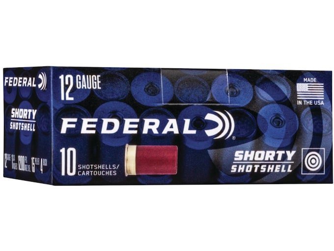 Federal Shorty 12 Gauge Buckshot Ammo 1-3/4" box of 500