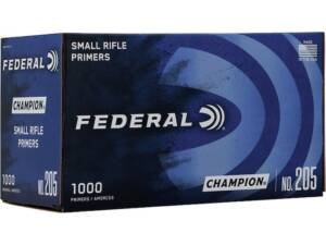 Federal Small Rifle Primers #205 Of 5000 Piece