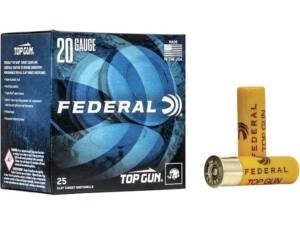 Federal Top Gun 20 Gauge Ammo box of 1000 rounds