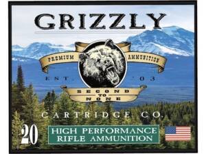 Grizzly Cartridge Trophy Grade 444 Marlin Ammo 270 Grain Solid Box of 200