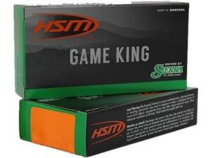 HSM GameKing 338 Winchester Magnum Ammo 250 Grain Sierra GameKing Spitzer Box of 500