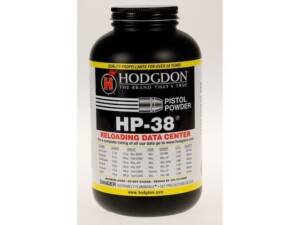 Hodgdon HP38 Smokeless Gun Powder Of 8 Pound
