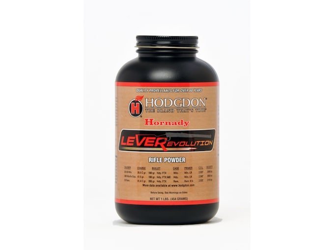 Hodgdon Hornady LEVERevolution Smokeless Gun Powder Of 8 Pound