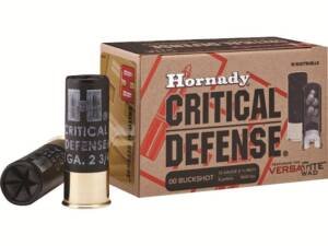 Hornady Critical Defense 12 Gauge Buckshot Ammo 2-3/4" Box of 500 Rounds