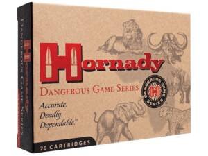 Hornady Dangerous Game 375 Ruger Ammo 300 Grain Hornady DGX (Dangerous Game eXpanding) Bonded Flat Nose Box of 200