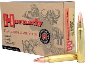 Hornady Dangerous Game Superformance 375 Ruger Ammo 270 Grain Hornady Interlock Jacketed Soft Point Box of 200