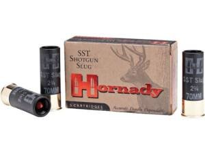 Hornady SST 12 Gauge Polymer Tip Sabot Slug 2-3/4" 300 Grain Box of 500