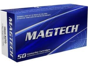Magtech 10mm Auto Ammo 180 Grain Full Metal Jacket Box of 500