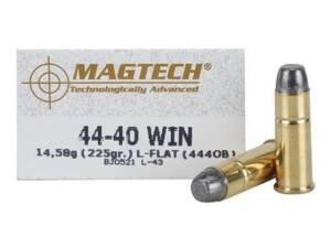Magtech Cowboy Action 44-40 WCF Ammo 225 Grain Flat Nose box of 1000