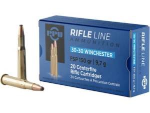 PPU 30-30 Winchester Ammo 150 Grain Jacketed Soft Point Box of 500