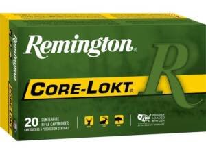 Remington Core-Lokt 25-06 Remington Ammo 100 Grain Jacketed Soft Point Box of 500