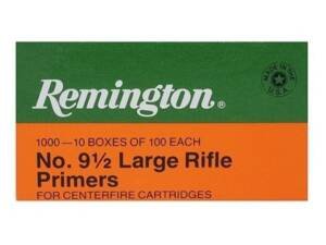 Remington Large Rifle Primers #9-1/2 Of 5000 Piece