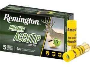 Remington Premier AccuTip 20 Gauge Sabot Slug 2-3/4" 260 Grain box of 200 rounds