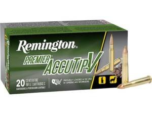 Remington Premier Varmint 22 Hornet Ammo 35 Grain Remington AccuTip Polymer Tip Box of 500
