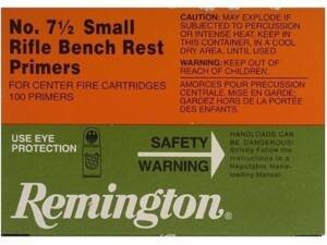 Remington Small Rifle Bench Rest Primers #7-1/2 Of 5000 Piece