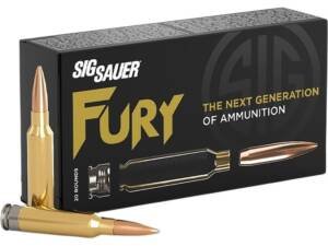 Sig Sauer Hybrid Match 277 Sig Fury Ammo 155 Grain Sierra MatchKing Jacketed Hollow Point Box of 250