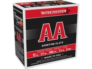 Winchester AA Super Sport Sporting Clays 12 Gauge Ammo box of 1000
